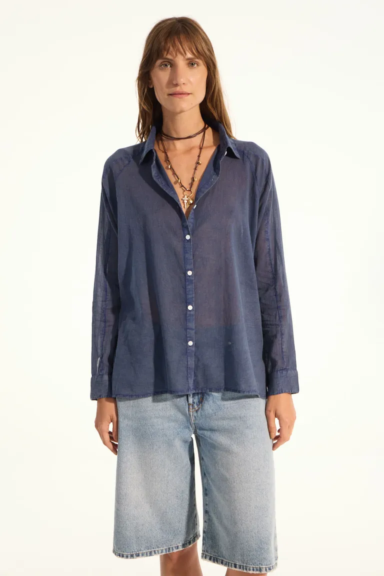 Camisa de voile amplia y fresca, con un toque de sofisticación para lucir con estilo de Portsaid en Camisas para argentina