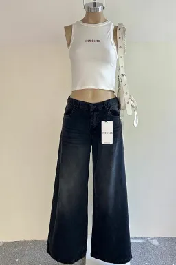 Wide leg rígido milenka de Isostasia en Pantalones para argentina