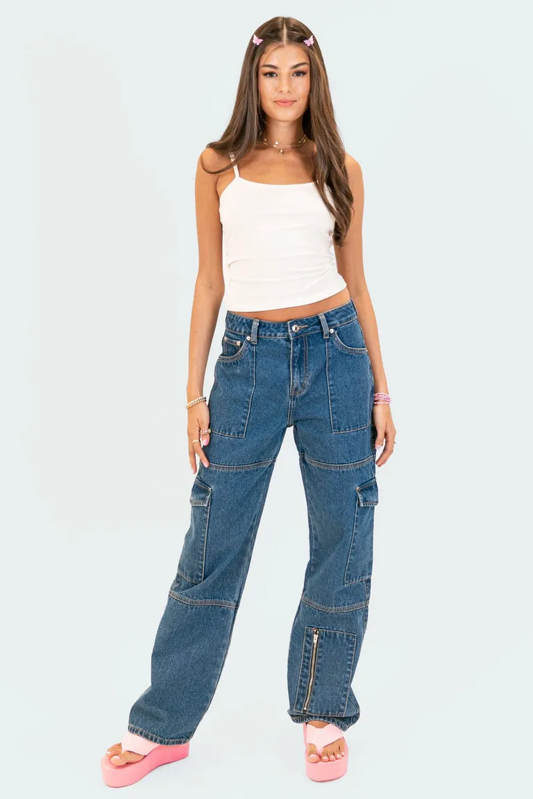 Jeans cargo jaimie de Edikted en Pantalones para argentina