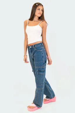 Jeans cargo jaimie de Edikted en Pantalones para argentina