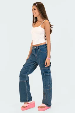 Jeans cargo jaimie de Edikted en Pantalones para argentina