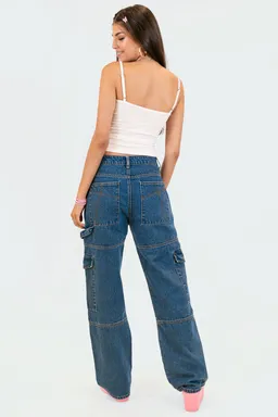 Jeans cargo jaimie de Edikted en Pantalones para argentina