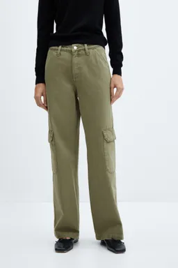 Jeans wideleg cargo de Mango en Pantalones para argentina