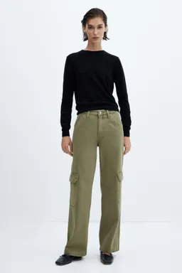 Jeans wideleg cargo de Mango en Pantalones para argentina