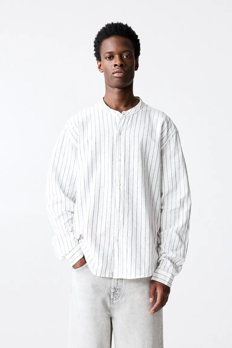 Camisa cuello mao de Pull&Bear en Camisas para argentina