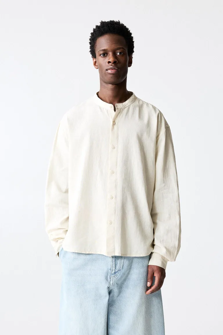 Camisa cuello mao de Pull&Bear en Camisas para argentina