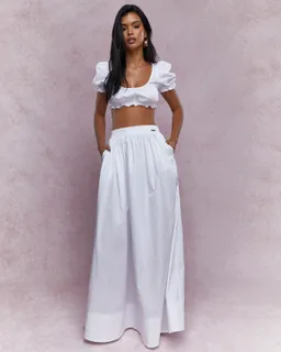 Conjunto crop top pollera de Missguided en Faldas para argentina