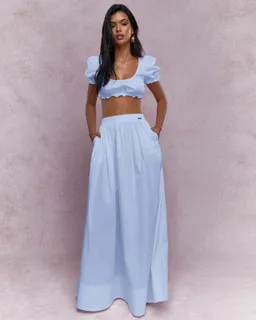 Conjunto crop top pollera de Missguided en Faldas para argentina