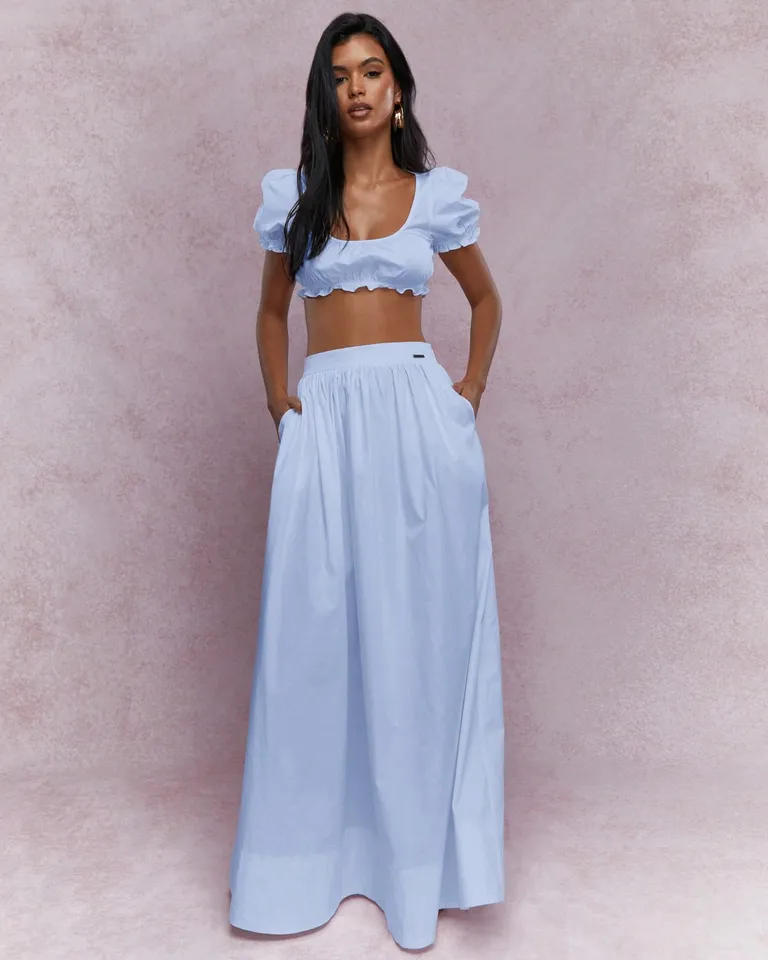Conjunto crop top pollera de Missguided en Faldas para argentina