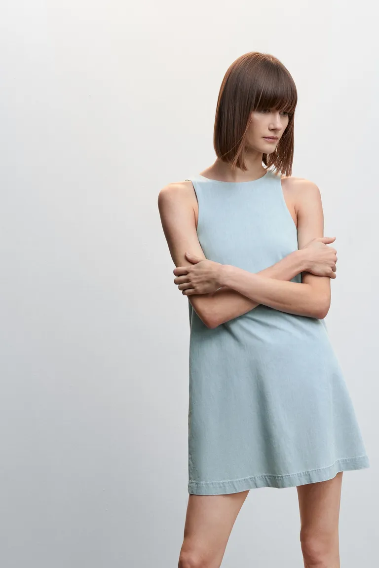 Vestido corto tencel de Mango en Vestidos para argentina