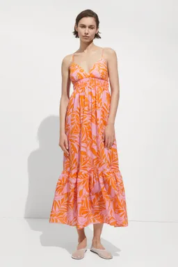 Vestido largo estampado de Mango en Vestidos para argentina