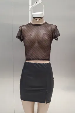 Prenda Malla Cuadrille de Mystory en Tops para argentina
