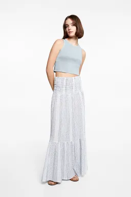 Top crop algodón de Mango Teen en Tops para argentina