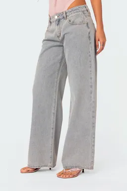 Jeans relaxed bolsillo lazo de Edikted en Pantalones para argentina