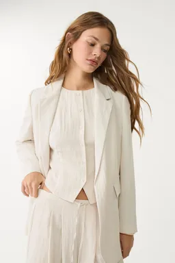 Blazer suelto arrugado de Stradivarius en Blazers para argentina