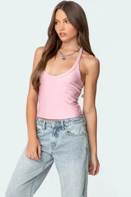 Top halter escote nadador de Edikted en Tops para argentina