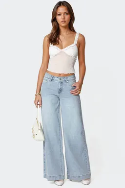 Musculosa transparente posey de Edikted en Tops para argentina