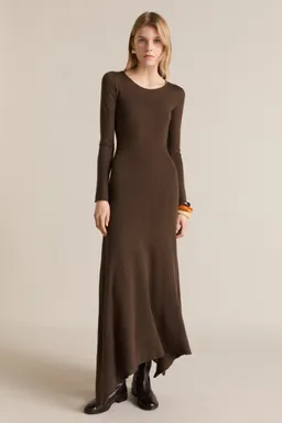 Vestido punto bajo asimétrico de Mango en Vestidos para argentina