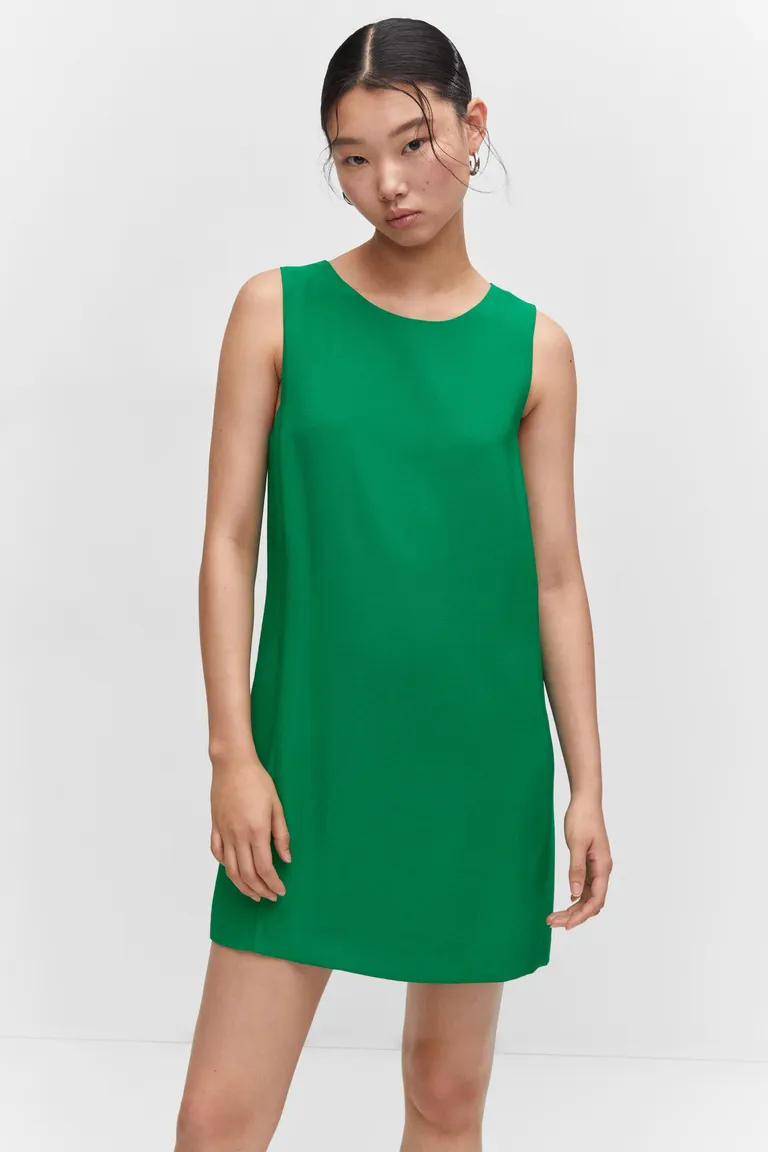 Vestido corto sin mangas de Mango en Vestidos para argentina