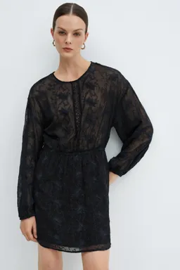 Vestido bordado manga abullonada de Mango en Vestidos para argentina