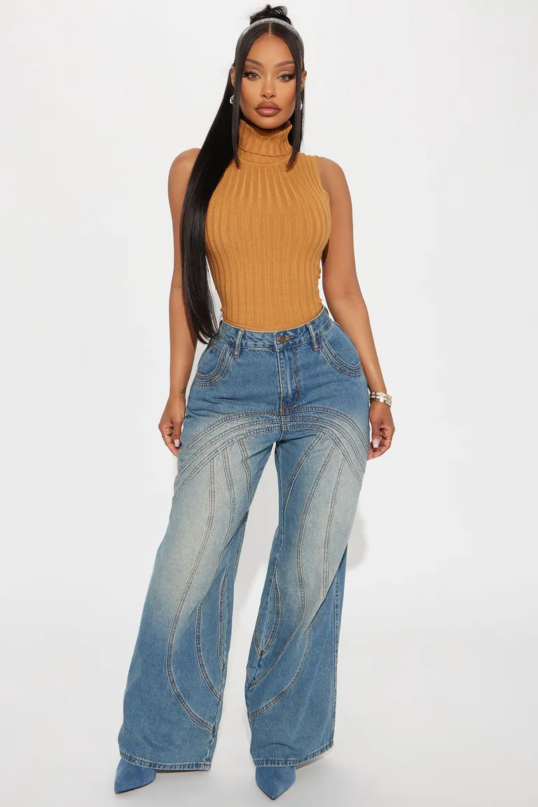 Jean copenhagen pierna ancha de Fashion Nova en Pantalones para argentina