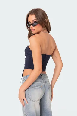 Corset mckenna cordones de Edikted en Bodies para argentina