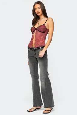 Top malla estampado de Edikted en Tops para argentina