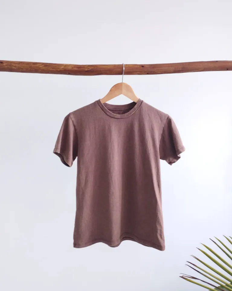 Remera básica cuello redondo en diferentes tonalidades para mujer de Lemmon en Remeras para argentina