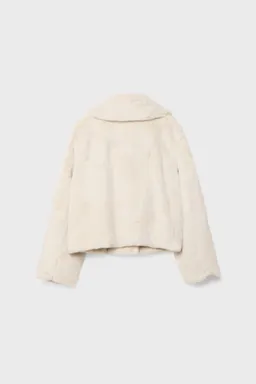 Campera cruzada efecto piel de Stradivarius en Chaquetas para argentina