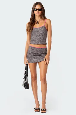 Musculosa lele estampado leopardo de Edikted en Tops para argentina
