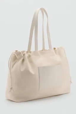 Bolso shopper mezcla piel de Mango en Bolsos y Carteras para argentina