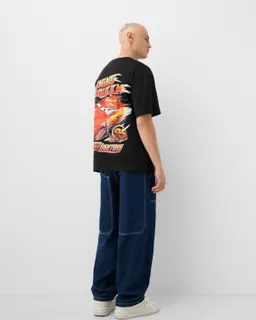Remera cars manga corta estampada de Bershka en Remeras y Polos para argentina
