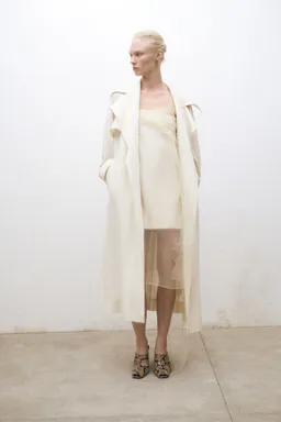 Vestido corto combinado gasa de Mango en Vestidos para argentina