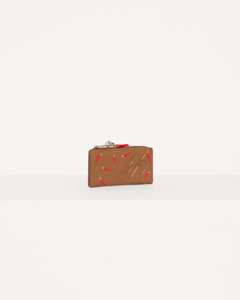 Tarjetero con cierre superior y diseño gofrado para organizar tarjetas de Jazmin Chebar en Billeteras y Monederos para argentina