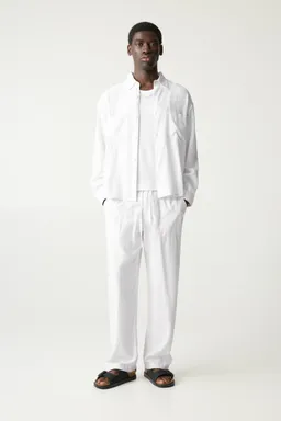 Jogger con lino de Pull&Bear en Pantalones para argentina