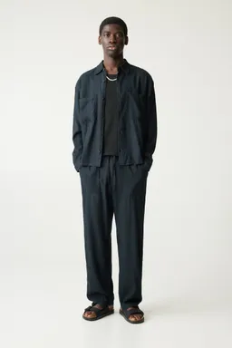 Jogger con lino de Pull&Bear en Pantalones para argentina