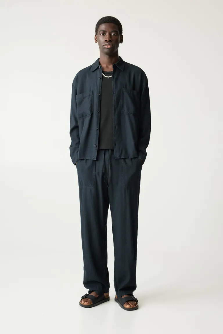 Jogger con lino de Pull&Bear en Pantalones para argentina