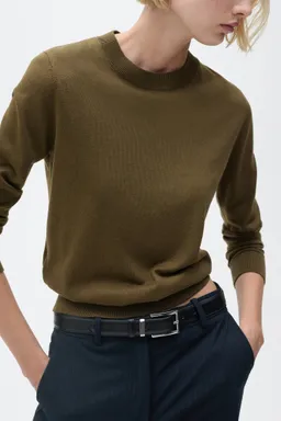 Jersey seda tejido punto de Mango en Buzos y Sweaters para argentina
