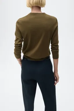 Jersey seda tejido punto de Mango en Buzos y Sweaters para argentina