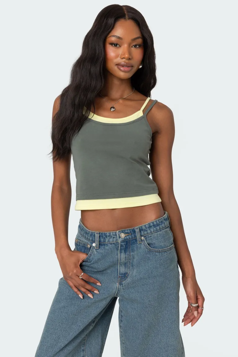 Musculosa element con capas de Edikted en Tops para argentina