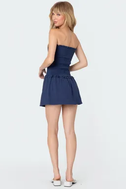 Mini vestido scrunch storm de Edikted en Vestidos para argentina