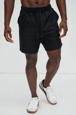Shorts bahamas lino negros de Fashion Nova en Bermudas y Shorts para argentina
