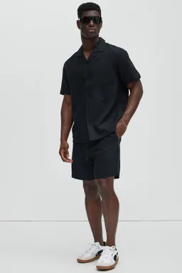 Shorts bahamas lino negros de Fashion Nova en Bermudas y Shorts para argentina