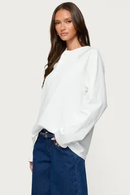 Top henley cyrus oversized de Edikted en Tops para argentina