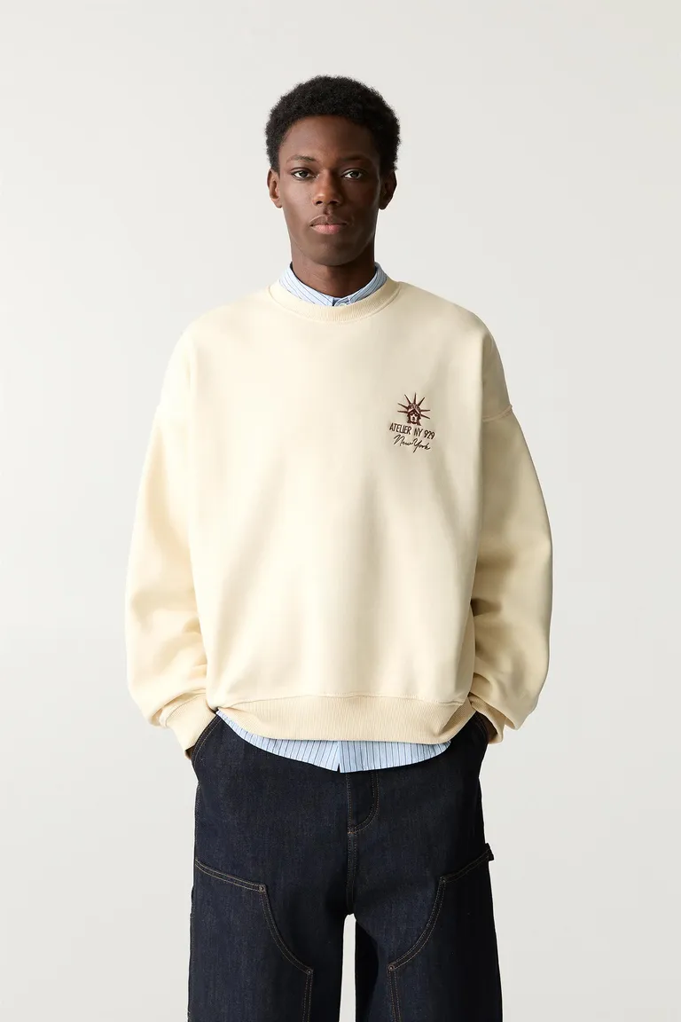 Sudadera gráfico estatua libertad de Pull&Bear en Buzos y Sweaters para argentina