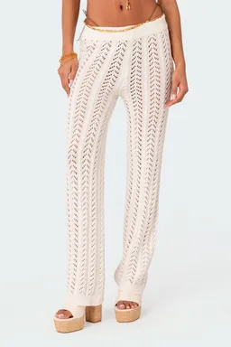 Pantalones hazel crochet de Edikted en Pantalones para argentina
