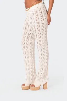 Pantalones hazel crochet de Edikted en Pantalones para argentina