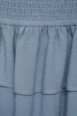Falda fruncida con volantes de Mango Teen en Faldas para argentina
