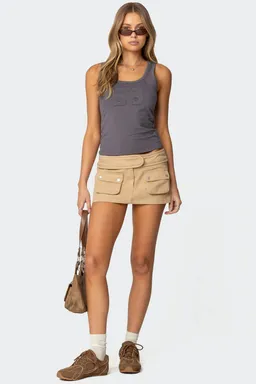 Mini faldashort cargo mavis de Edikted en Shorts para argentina