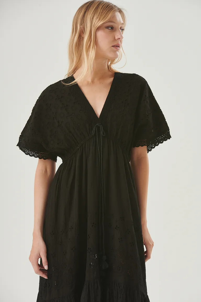 Vestido de noche elegante con mangas abullonadas y corte ajustado de Sweet en Vestidos para argentina